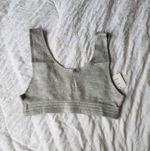 Grey bralette